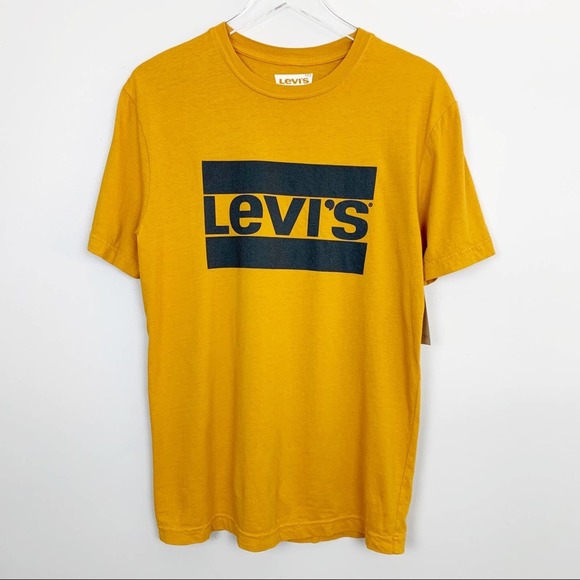 Levi's Other - Levi's Classic Logo Graphic Tee Mustard New M